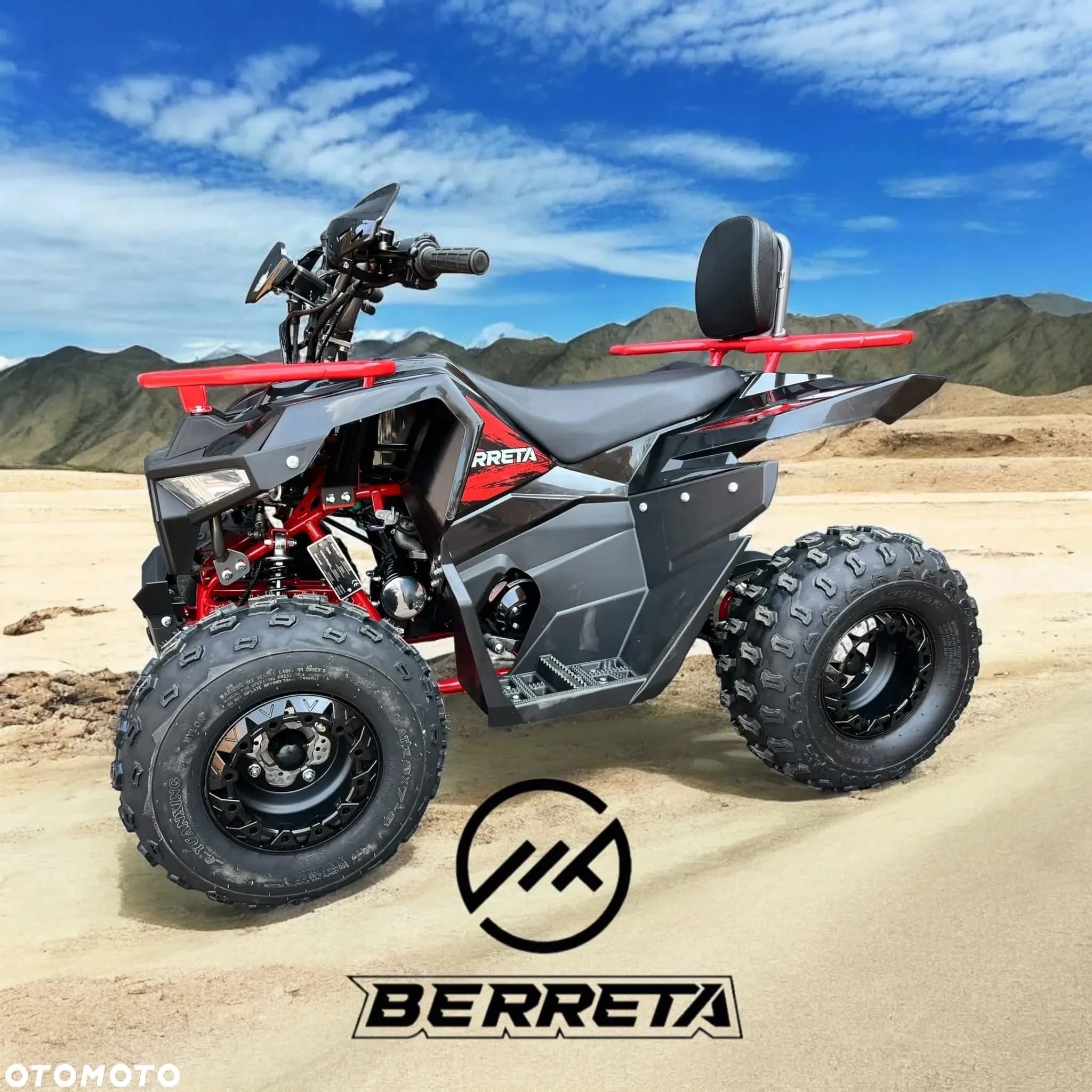 Berreta Mikilon 125cc ATV — widok z boku