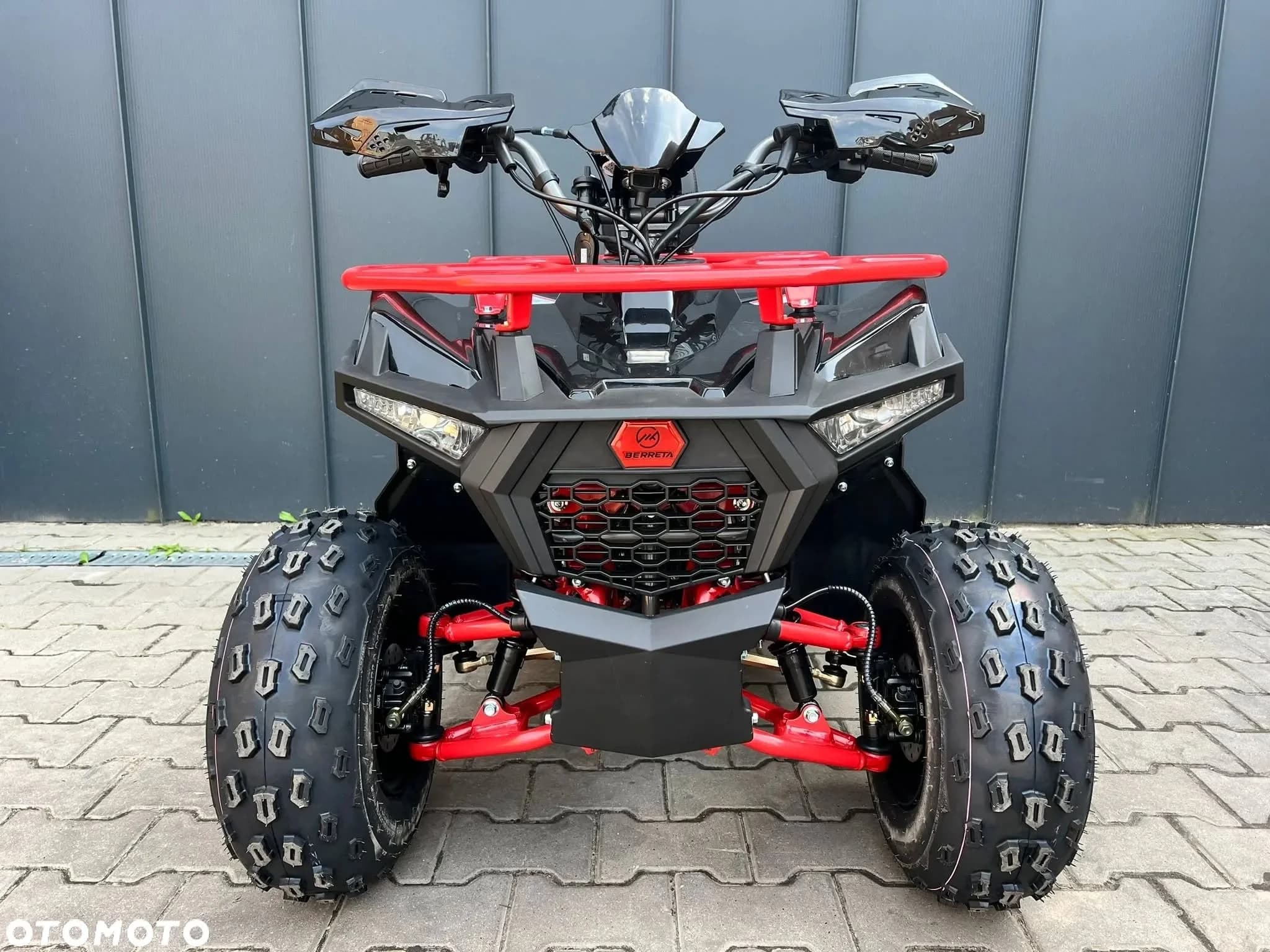 Berreta Mikilon 125cc ATV — widok z przodu