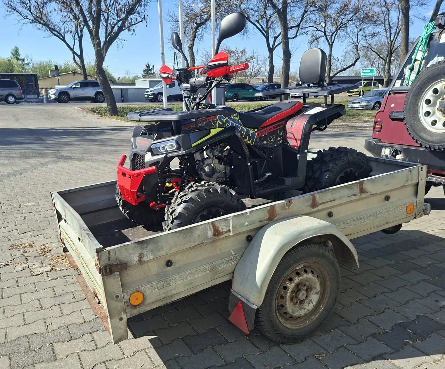 Quad w rolnictwie